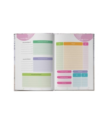 پلنر رنگی رقعی مستر نوت کد 2