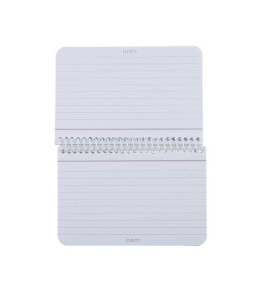 دفتر یادداشت سم با پرفراژ 10*15 سیم از 15 طرح 241