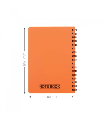 خرید اینترنتی دفتر یادداشت مات 60 برگ پاپکو