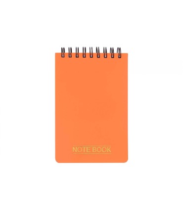 دفتر یادداشت مات سیم از بالا 100 برگ پاپکو