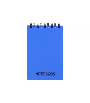 دفتر یادداشت مات سیم از بالا 100 برگ پاپکو