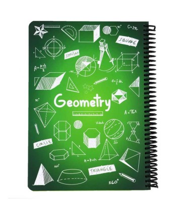 دفتر سیمی هندسه دات نوت 100 برگ