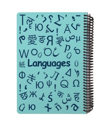 دفتر سیمی زبان دات نوت 100 برگ