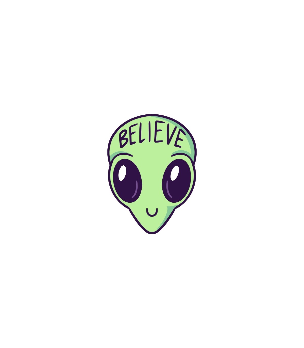 خرید اینترنتی استیکر طرح believe