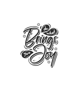 خرید اینترنتی استیکر طرح do what brings you joy