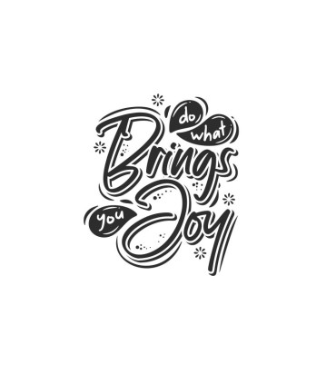 خرید اینترنتی استیکر طرح do what brings you joy