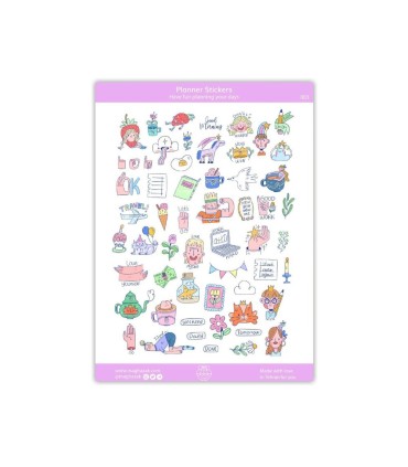 مجموعه استیکر پلنر روزانه 3