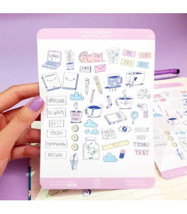 مجموعه استیکر پلنر روزانه 1